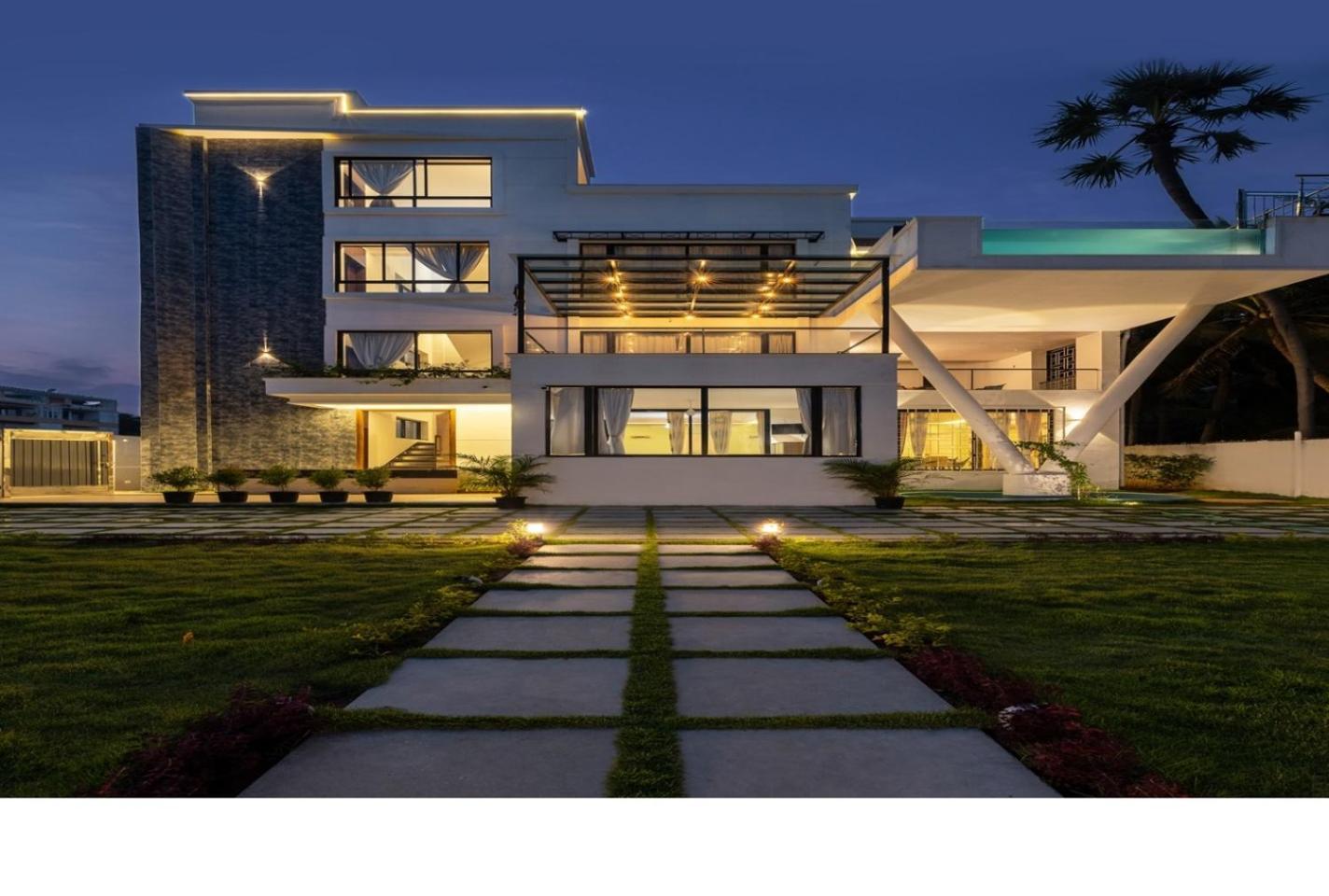 The Serene Shores - Luxury Private Villa Pondicherry Exterior photo
